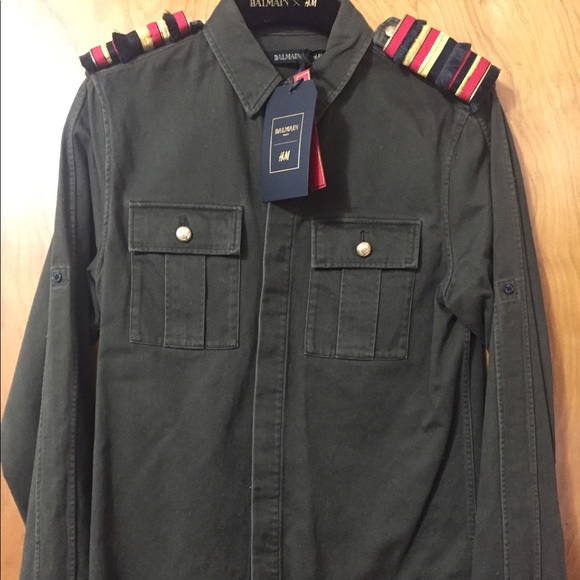 Balmain Military Style Shirt. Open to trading - Picture 4 of 8